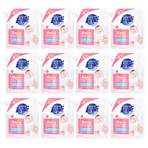 超能 天然皂粉1KG*12 11699990453 商品图0