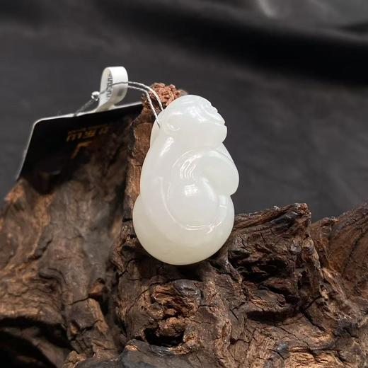 【快抱】【于田产和田玉95料猴挂件 29*18】出证书，发货1~5天，48小时鉴赏期 商品图2