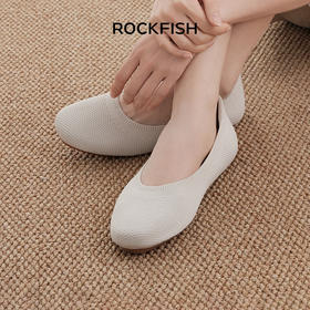 Rockfish 502针织平底芭蕾单鞋