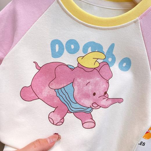 【透气不闷！不起球】儿童卡通T恤2026新款夏季女童洋气小熊打底衫潮男童拼色韩版上衣。xa 商品图4