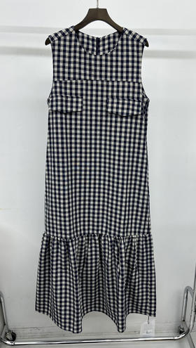 原单新款100%亚麻连衣裙