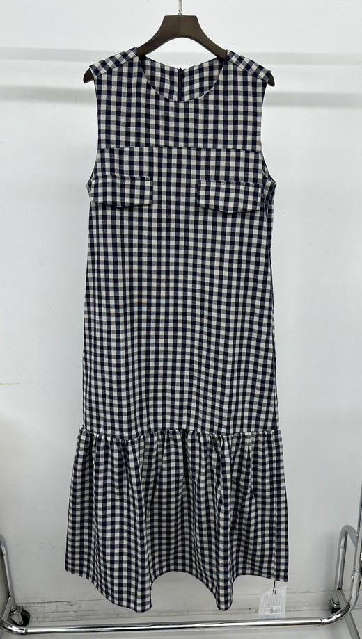 原单新款100%亚麻连衣裙 商品图0