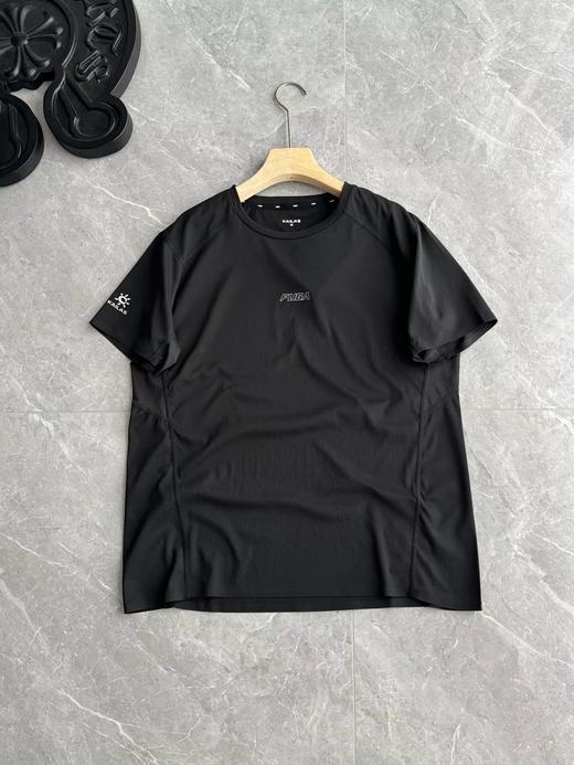 F0327102轻量化设计男款功能运动版型剪裁短袖T恤 商品图3