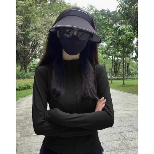 【29.9任选❗️冰丝开衫立领防晒衣】冰感透气，腰线内收，修身显瘦，穿出小蛮腰！女夏季修身薄款外套外穿防紫外线防瑜伽防晒服 商品图1