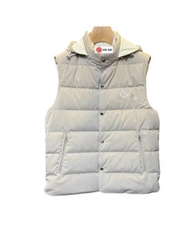 男款刺绣羽绒马甲背心zh015