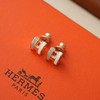 HD1 爱马仕 Hermes Mini Pop H Rocabar 拼色迷你珐琅耳钉 商品缩略图2