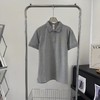 F032776男装纯棉商务休闲纯色短袖T恤轻松百搭翻领POLO衫 商品缩略图10
