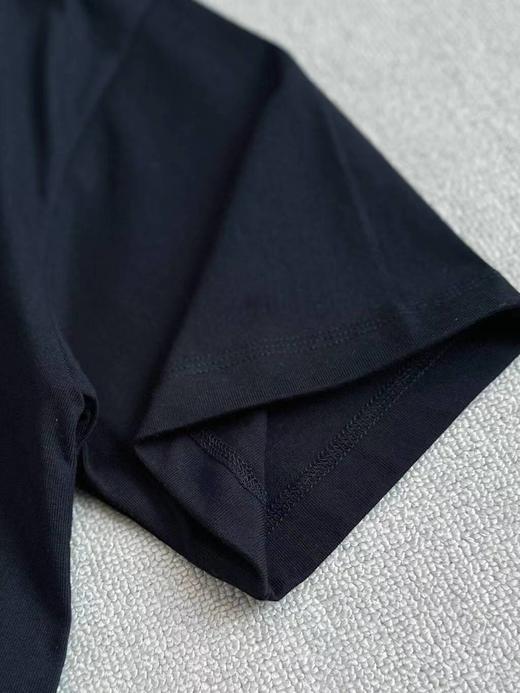 F032722夏季新款时尚百搭男女款软硅胶logo圆领短袖T恤 商品图8