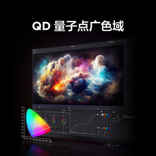 【FFALCON雷鸟】雷鸟Q8 34英寸准4K180Hz 2304灯珠QD-MiniLED高刷电竞显示器 曲面带鱼屏TypeC90W双音响办公电脑显示屏 R34Q81-JN 商品图8