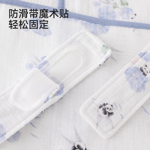 【商场同款】英氏婴儿抱被新生儿包单宝宝春夏莫代尔纱布抱毯新款 商品图4