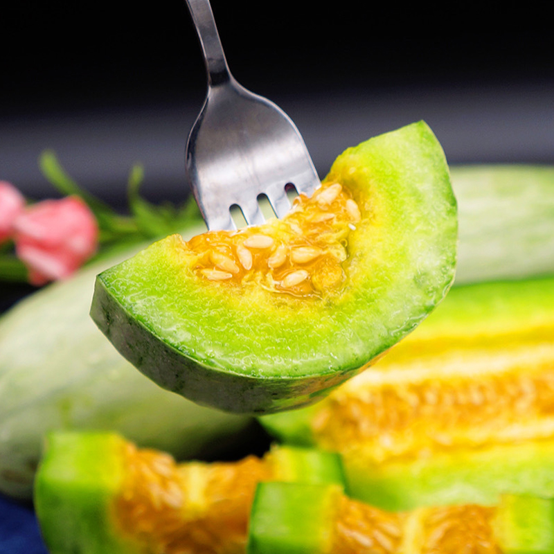 【羊角蜜瓜 】 绵中带脆 脆嫩无渣 清甜美味