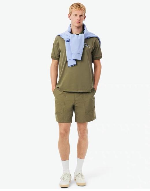 鱼 26SS夏季新款山系刺绣珠地网眼棉短袖POLO衫 Z-15903 商品图2