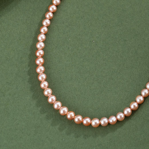 子佩集银S925珍珠惜王妃项链【ZXLY4-4.5MM】珠串2602 商品图2