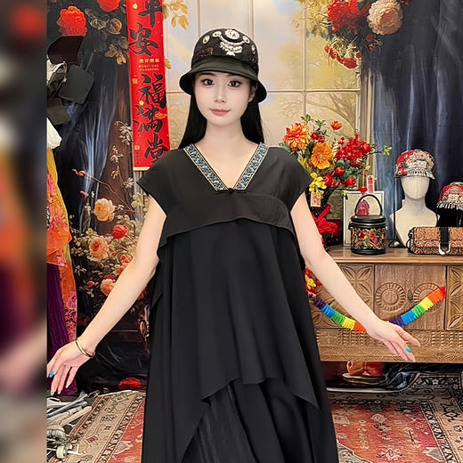 【春夏新品】关山夜连衣裙 | 现货加急发  商品图11