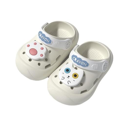 猫咪儿童洞洞鞋宝宝夏室内1-3岁软底防滑透气婴幼儿男女童凉拖鞋130-180★娃娃优选 商品图4