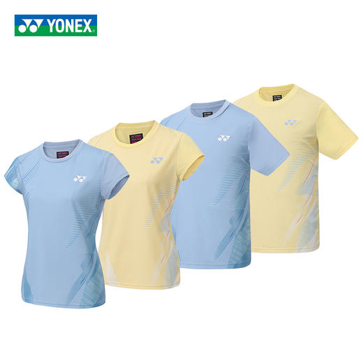 尤尼克斯 男款/女款 短袖T恤 国家队球迷款 1158326BCR/2158326BCR 商品图1