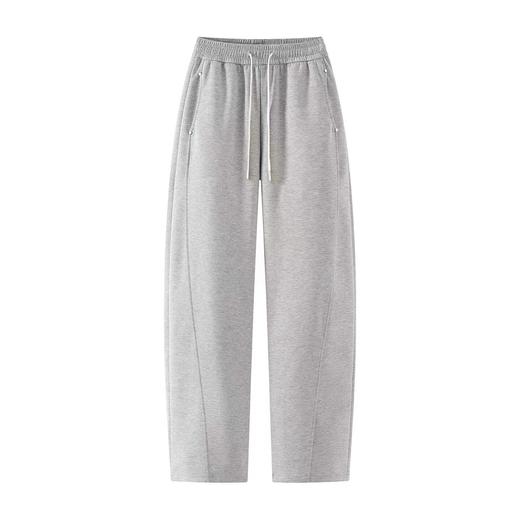 F0327116简约松弛感阔腿运动裤女抽绳垂感休闲裤直筒卫裤 商品图1