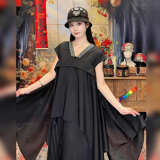 【春夏新品】关山夜连衣裙 | 现货加急发  商品图3