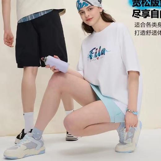 F032721夏季男女情侣款全棉面料亲肤柔软针织短袖T恤衫 商品图14