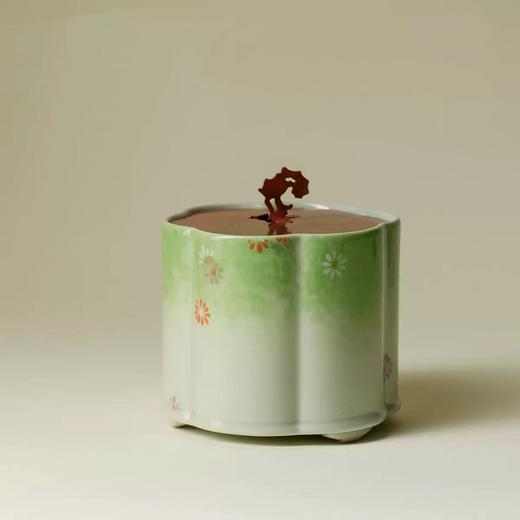 【南山雏菊香炉】送老山檀无粘小盘香*1| 大梦香堂 商品图0