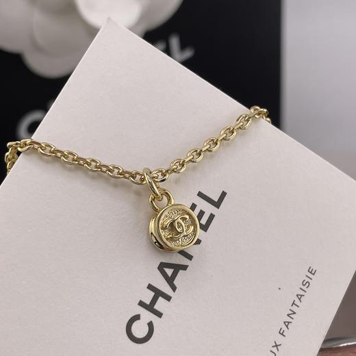 HD15 香奈儿 堆叠杠铃珠双坠项链 商品图7