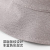 【商场同款】英氏儿童帽子男童渔夫帽深咖色条纹可爱遮阳帽防风帽 商品缩略图2