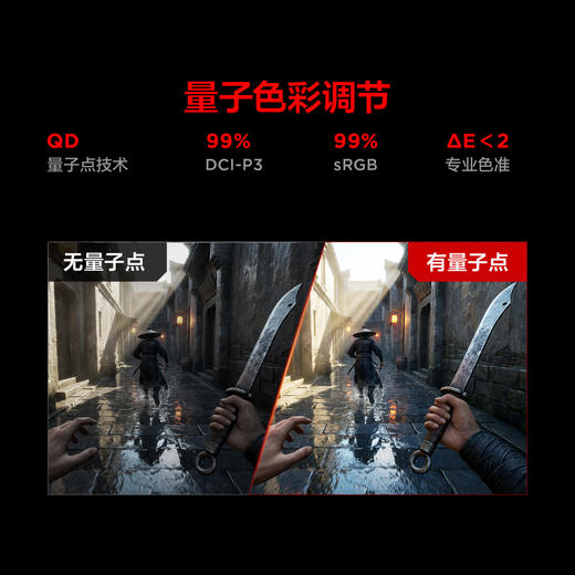 【FFALCON雷鸟】雷鸟27英寸4K160Hz双模320Hz电竞显示屏 DC调光护眼 1196分区 MiniLED电脑显示器U8A狩猎者二代 27U8A 商品图4