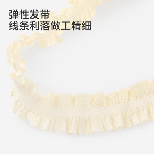 【商场同款】英氏儿童配饰女童可爱黄色发带新款蝴蝶结百搭发饰 商品图3