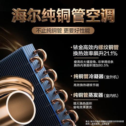 海尔（Haier）4P柜机变频冷暖立式客厅空调220v 二级能效 动力强劲+高效节能 KFRd-100LW/5DF82U1 商品图1