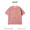 SDSA男装2026新款高贵轻奢日系复古纯色肌理圆领短袖T恤百搭上衣 商品缩略图0