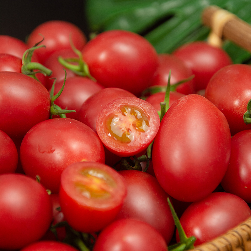【千禧圣女果】圣女果亦蔬亦果，红润多汁，酸甜味美，脆嫩细腻，一口爆汁，番茄味浓郁