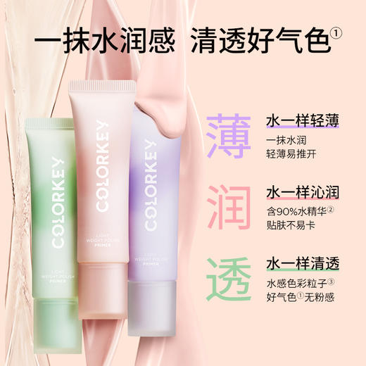 【秒杀价 39.9元/套】colorkey珂拉琪清伪素颜心机盒 清透修颜隔离乳+柔焦持妆散粉 4.2 商品图4