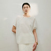 【林栖设计小店】手工盘扣|米白提花国风气质针织衫2026夏新款毛织上衣1962101 商品缩略图2