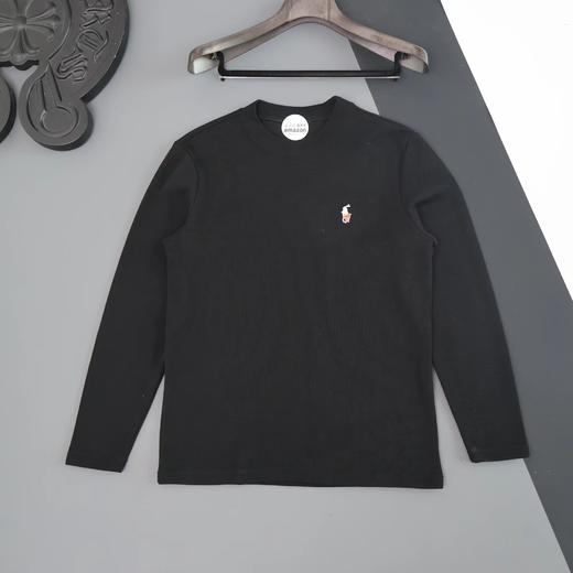 F032787春款胸前刺绣小标logo长袖打底休闲衫男女同款 商品图7