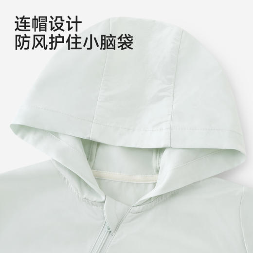 【高定系列】英氏婴儿连身衣宝宝连帽长袖哈衣春夏针织拉链爬服新 商品图3