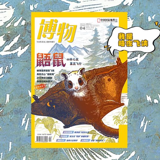 《博物》202604   鼯鼠专题+超级拉页 商品图2