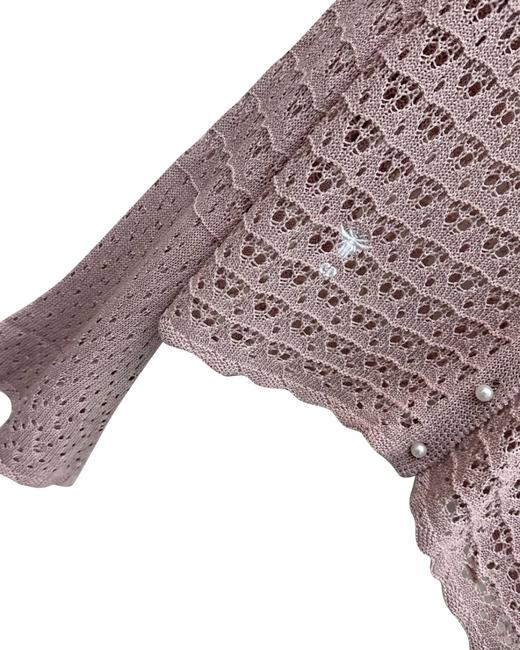 女款棉质刺绣镂空针织开衫fe010 商品图2