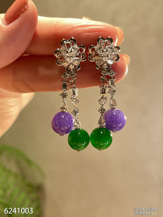 双珠耳坠【6241003】具体价格微信咨询 商品图2