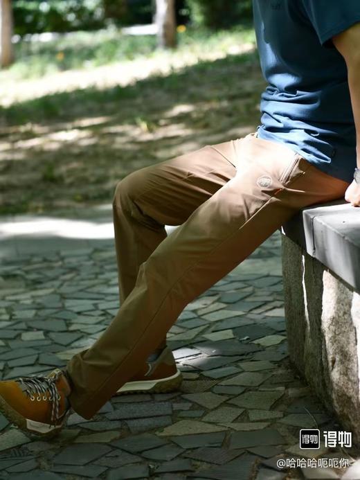 F032799户外防风防泼水耐磨立体剪裁膝盖预成型设计软壳长裤 商品图8