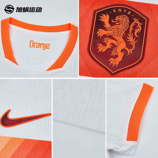 SFS耐克Nike荷兰2026世界杯客场球员版球衣短袖足球服IB5220-100 商品图2