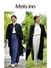 【群内福利】【开襟衬衫】领口黑系带，轻轻一系，小V领拉长颈部线条，对圆脸、短颈的姐妹超友好 商品缩略图2