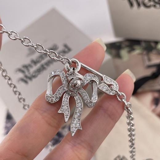 HD11 西太后  绝美别针蝴蝶结项链 商品图1