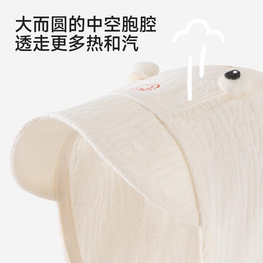 【商场同款】英氏婴儿帽子新生儿胎帽夏季新款纯棉宝宝贴面帽遮风 商品图3