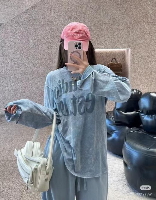 女款logo长袖T恤la001 商品图3