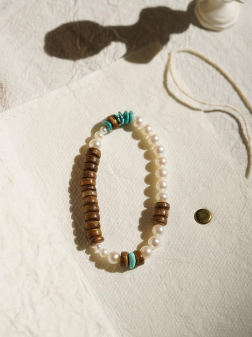 珍珠沉香手串 商品图0