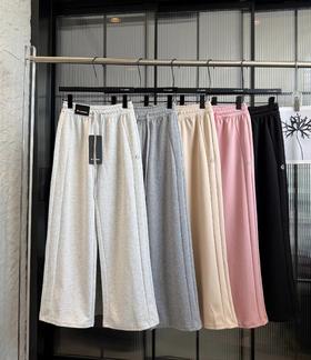 F032767春季秋季女款宽松版立体剪裁柔软舒适透气长裤