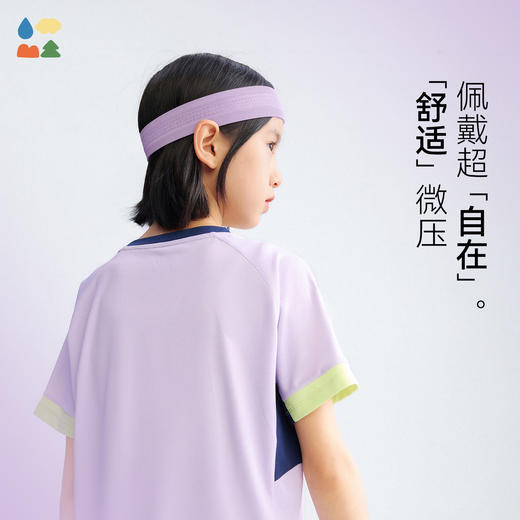 【瞬吸速干】森林棠新款运动打球弹力吸汗发带透气速干头带止汗巾24061545 商品图4