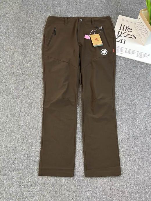 F032799户外防风防泼水耐磨立体剪裁膝盖预成型设计软壳长裤 商品图9