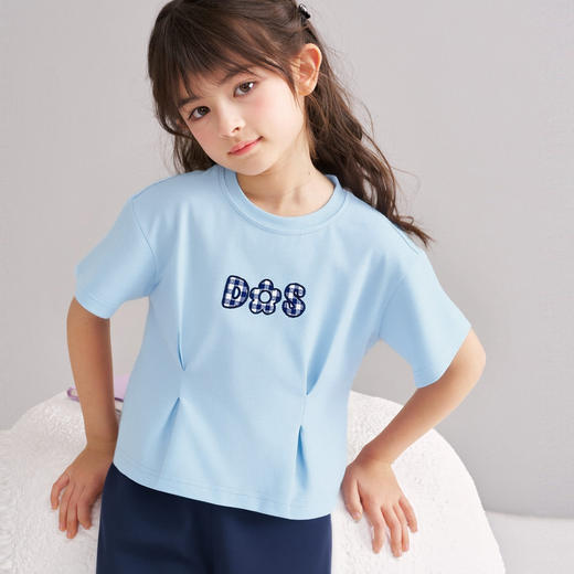 笛莎Deesha 2026年夏季新款松饼熊女童套装套装 商品图2