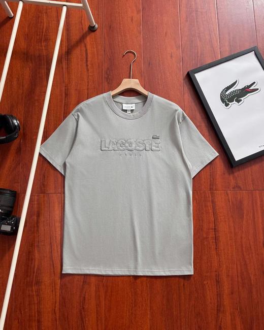 F032747夏季新款正肩版本胸前刺绣纯棉简约圆领短袖T恤 商品图5